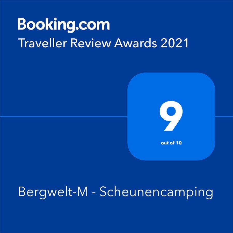 Bergwelt-M - Scheunencamping Schroecken Ngoại thất bức ảnh