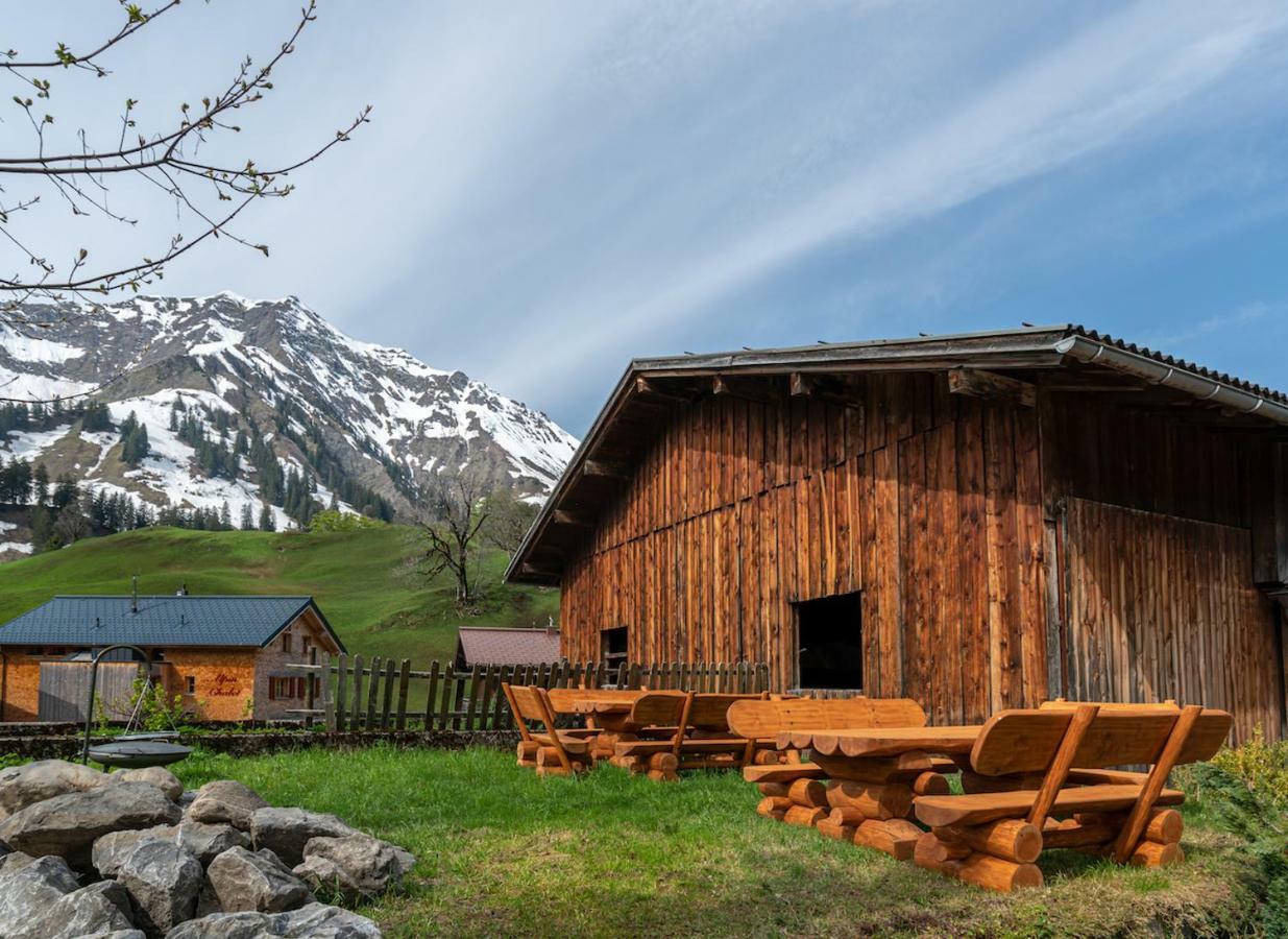 Bergwelt-M - Scheunencamping Schroecken Ngoại thất bức ảnh